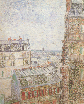 View of Paris from Vincent